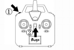 MJX Brushless Drone Bugs battery solid
