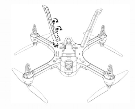 MJX Brushless Drone Bugs battery