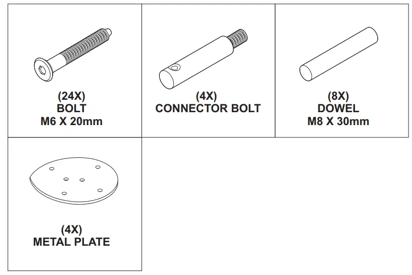 Ethnicraft OAK Nexus Dining Table HARDWARES