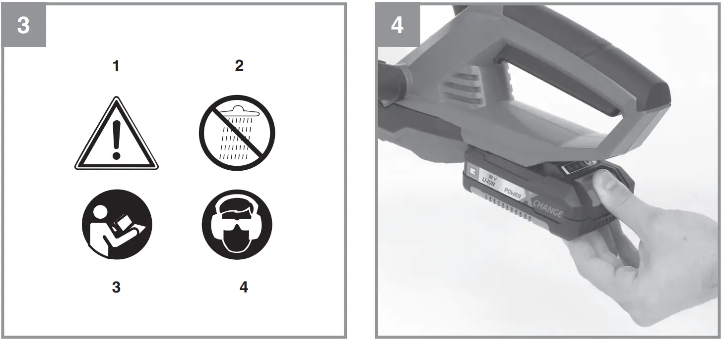 Einhell GC CH 1846 Li Cordless Hedge Trimmer - fig3