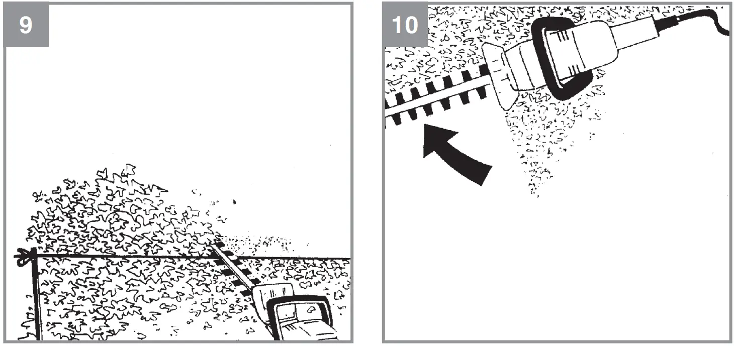 Einhell GC CH 1846 Li Cordless Hedge Trimmer - fig6