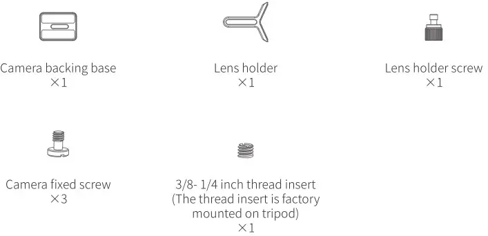 FeiyuTech F4RC1 Gimbal Camera - Accessories 2