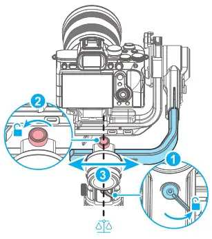 FeiyuTech F4RC1 Gimbal Camera - Balancing the roll axis