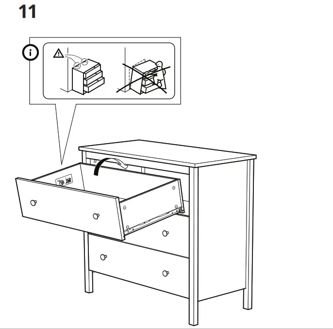 IKEA KOPPANG Drawers tools 11