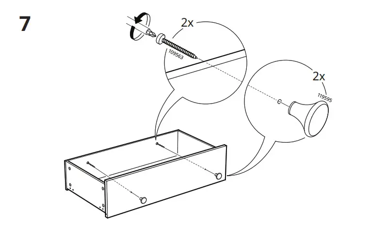 IKEA KOPPANG Drawers tools 7