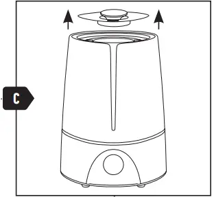 LANAFORM LA120119 Vapolux Cool Mist Air Humidifier 6