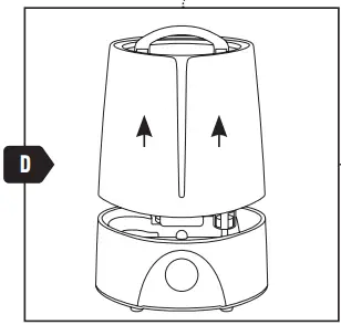 LANAFORM LA120119 Vapolux Cool Mist Air Humidifier 7