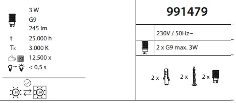 LeuchtenDireckt 991479 Vino LED Ceiling Spotlight-fig4