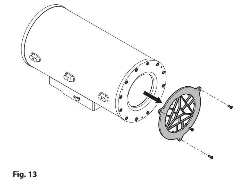EXHC000G Videotec Explosion Proof Housing - fig 1