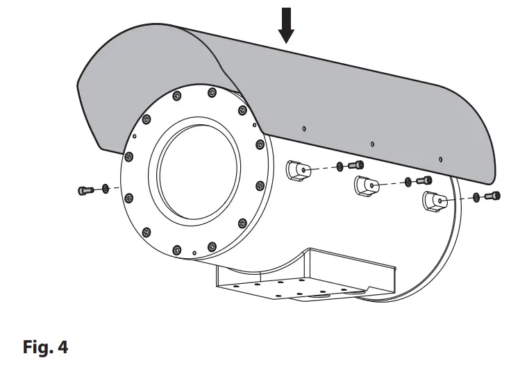 EXHC000G Videotec Explosion Proof Housing - fig 10