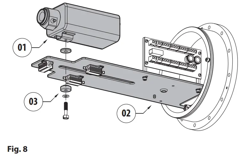 EXHC000G Videotec Explosion Proof Housing - fig 7