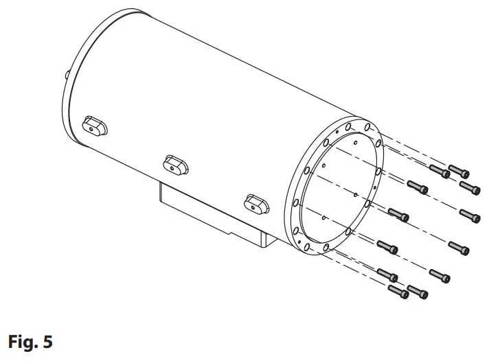EXHC000G Videotec Explosion Proof Housing - fig 8