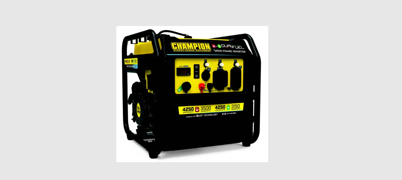 Champion 200914 4250w Dual Fuel Open Frame Inverter User Guide
