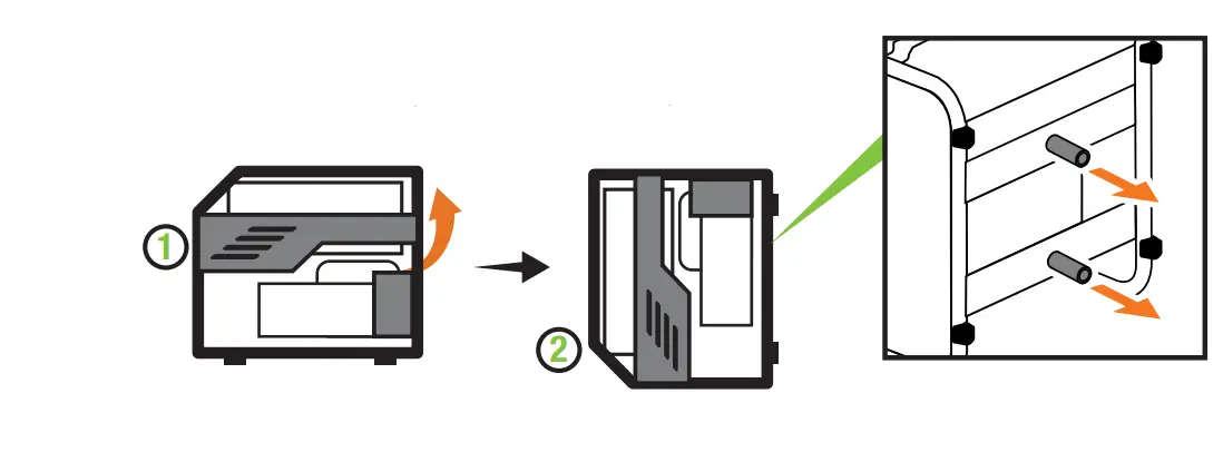 CHAMPION 200914 4250W Dual Fuel Open Frame Inverter FIG 1