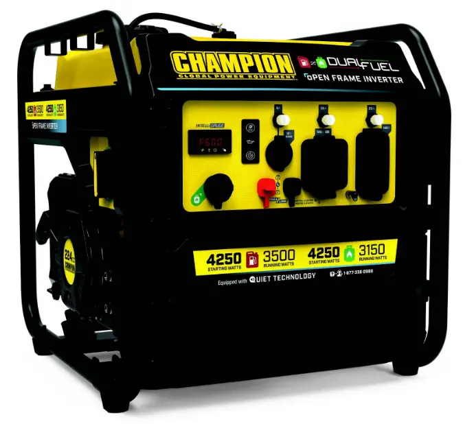 CHAMPION 200914 4250W Dual Fuel Open Frame Inverter PRODUCT