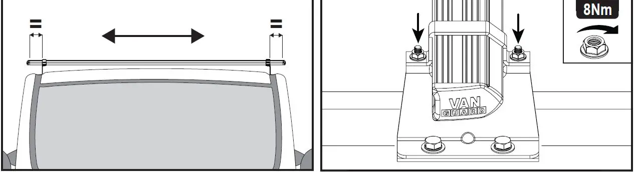 VAN.-GUARD-IN8101-Vauxhall-Movano-x4-ULTI-Van-Roof-Bars-FIG-11