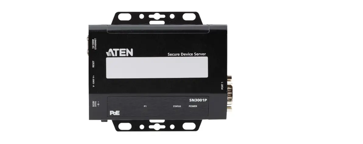 Aten Sn3001p 1-port Rs-232 Secure Device Server With Poe Instructions