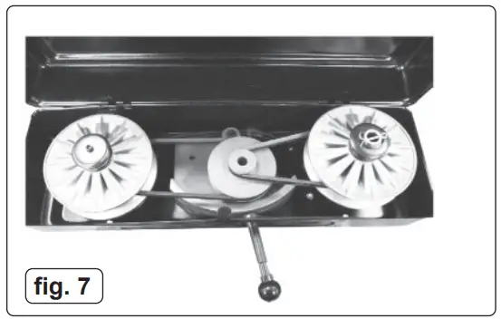 SEALEY GDM200F-VS Variable Speed Floor Standing Pillar Drill - fig 6