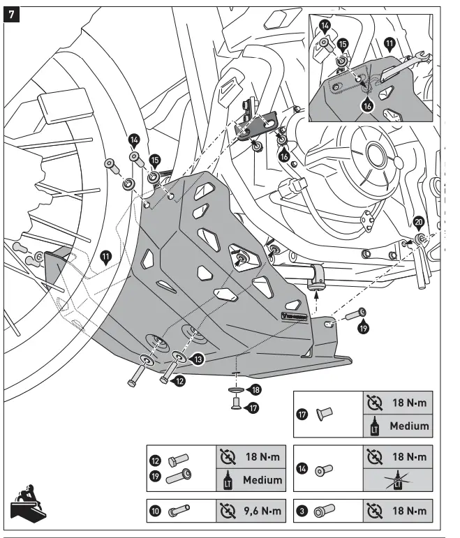 SW-MOTECH ADV.01.950.76001 Set Protection fig 19
