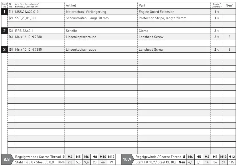 SW-MOTECH ADV.01.950.76001 Set Protection fig 20