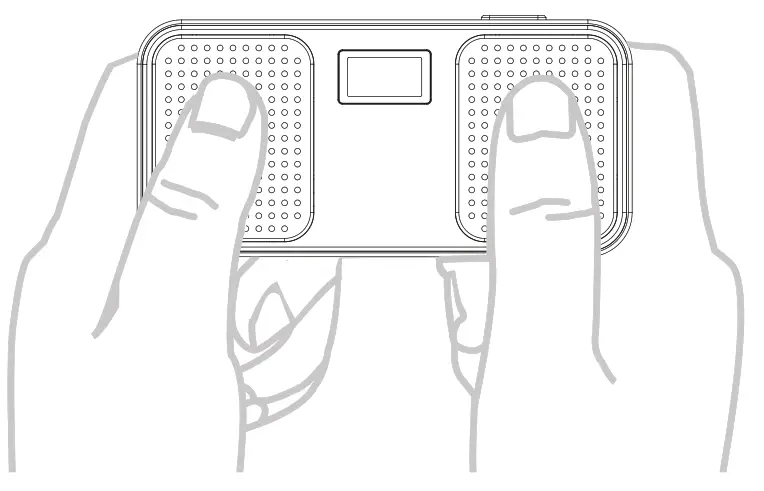 ChoiceMMed MD100C Card ECG Monitor - Back1
