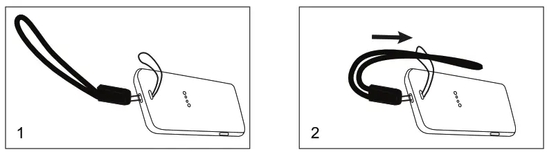 ChoiceMMed MD100C Card ECG Monitor - Lanyard