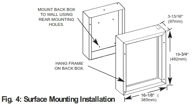MARLEY WH Series Architectural Heavy Duty Wall Heaters - Surface Mounting