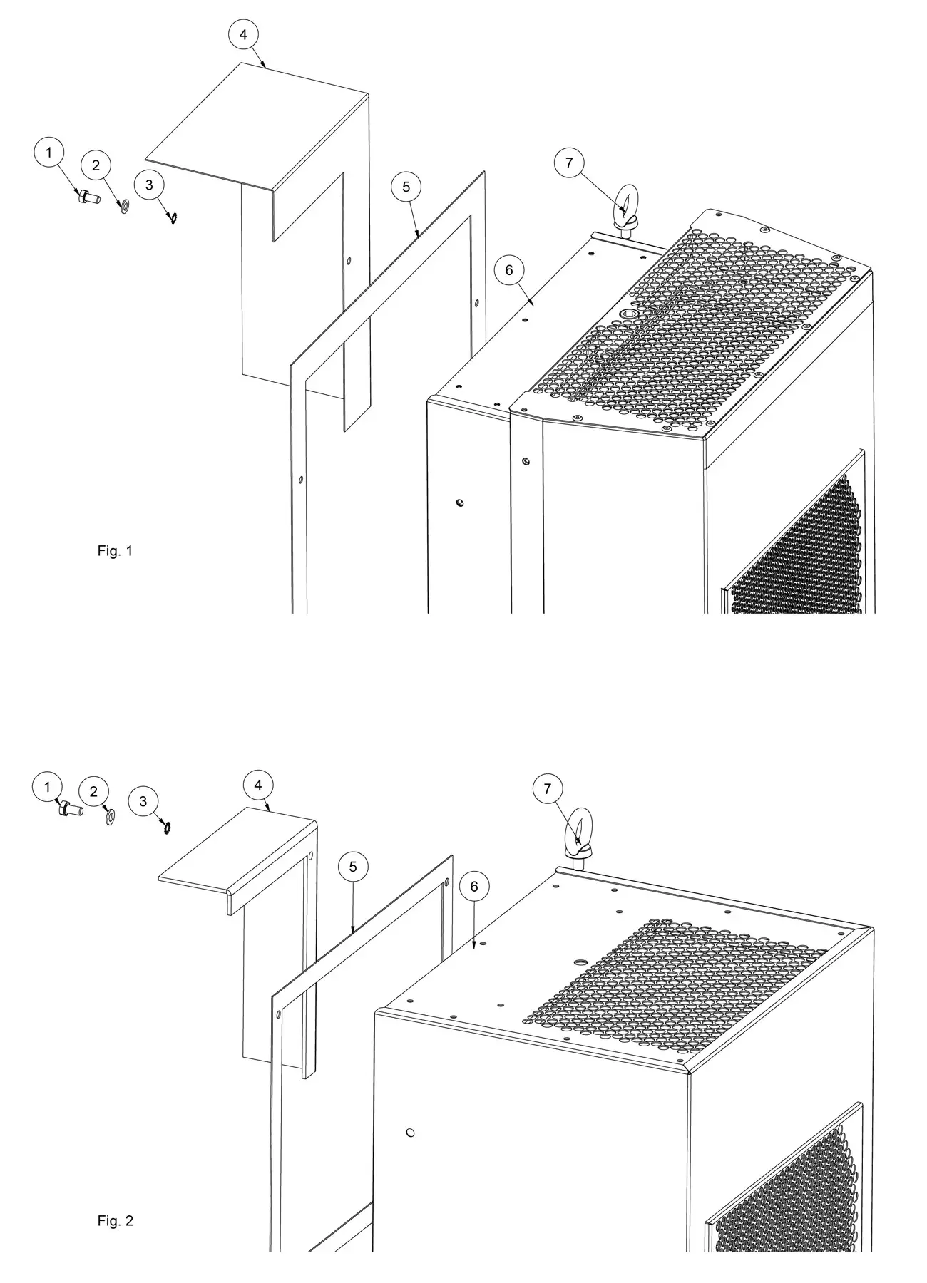 SEIFERT 43082001 Control Cabinet Air Conditioner - Mounting Principle