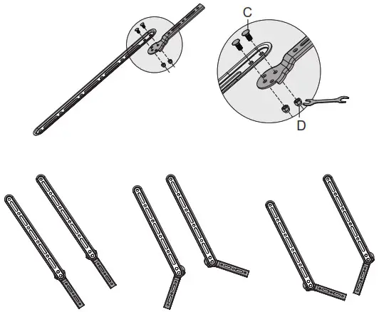 VIVO MOUNT-SPSB2 Universal Soundbar TV Mount -1B-1