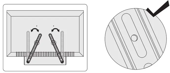 VIVO MOUNT-SPSB2 Universal Soundbar TV Mount -STEP 1 1