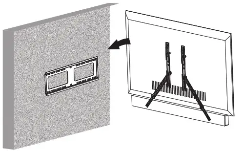 VIVO MOUNT-SPSB2 Universal Soundbar TV Mount -STEP 2
