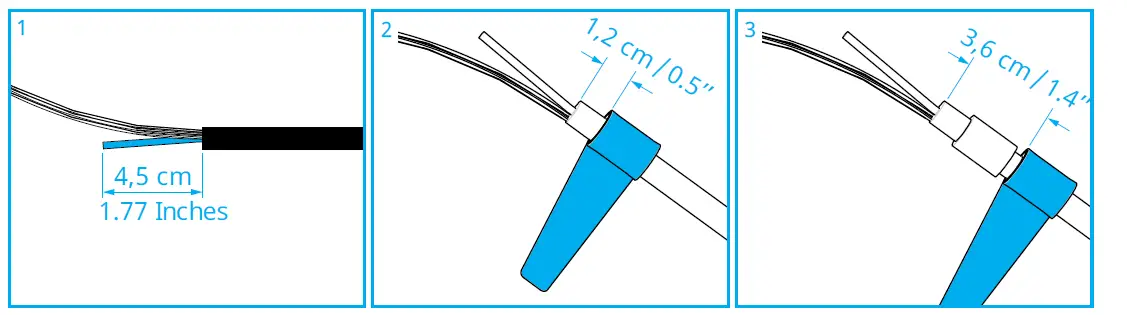 COMMSCOPE BUDI-S-SEAL 4X10-1 Can Seal Up to 4 Cables fig (5)