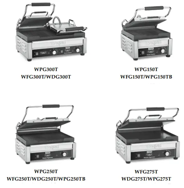 WARING COMMERCIAL WPG300T Double Italian Panini Grill-fig6