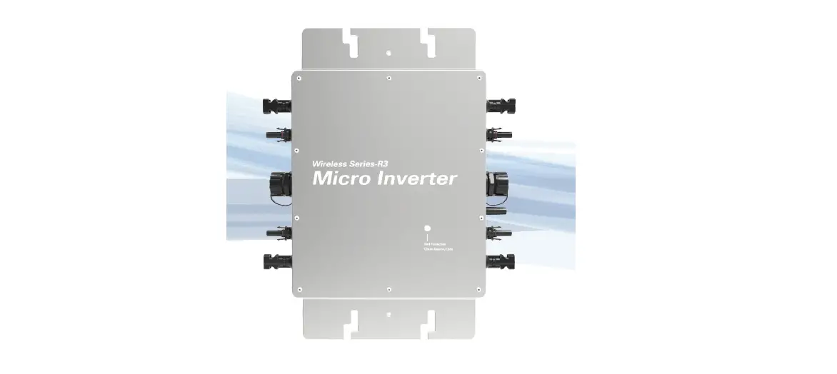 Micro Inverter Wvc-1400 Micro Solar Inverter Dc To Ac For Solar Power System User Manual