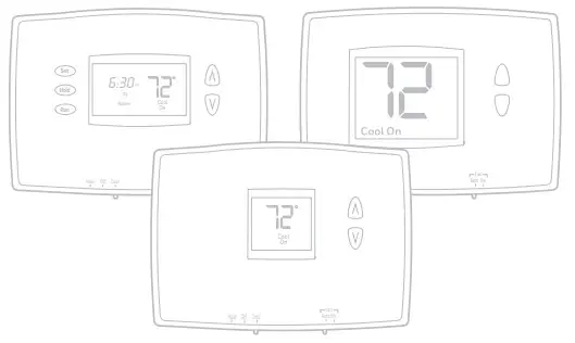 Honeywell Home PRO TH2000DH Series Thermostats -