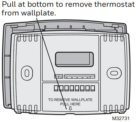 Honeywell Home PRO TH2000DH Series Thermost
