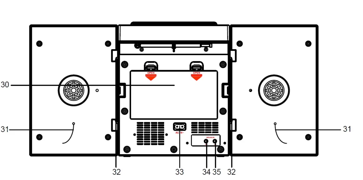 Jensen CD-785 Modern Stereo Shelf Bluetooth-9