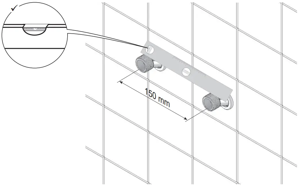 RAVAK X070115 Puri PU 022.00 Wall-Mounted Bath Water Tap - Fig 4