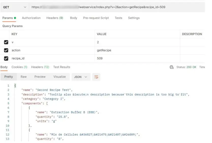 LabCollector Web Service Application Programming Interface Software - device 5