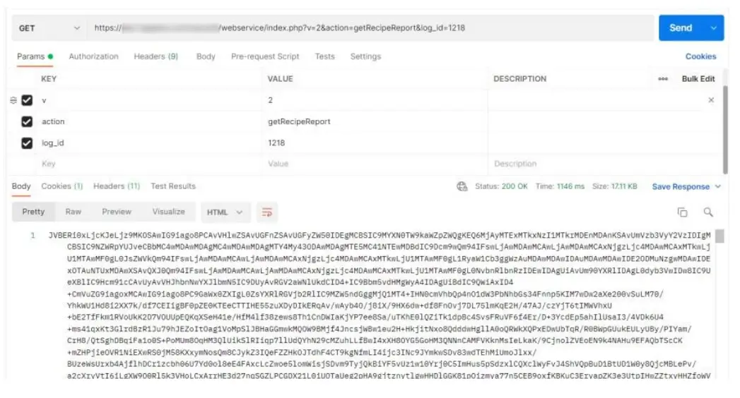 LabCollector Web Service Application Programming Interface Software - device 7
