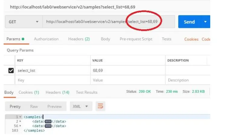 LabCollector Web Service Application Programming Interface Software - device