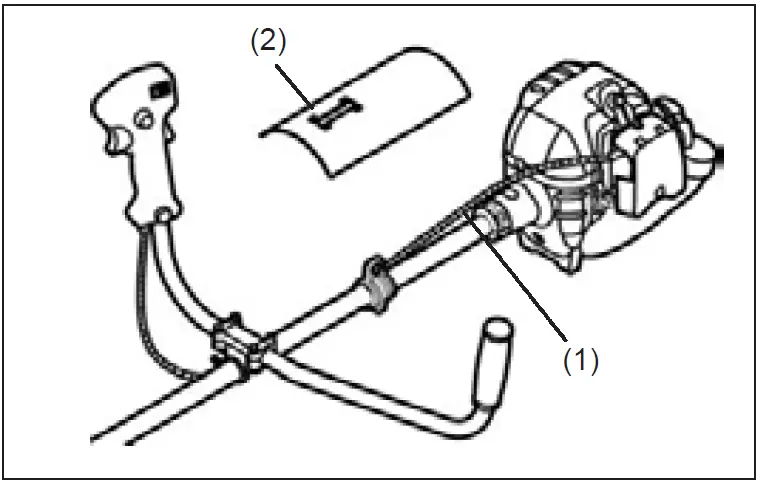 makita EM2500U Engine Brush Cutter Grass Cutter 24