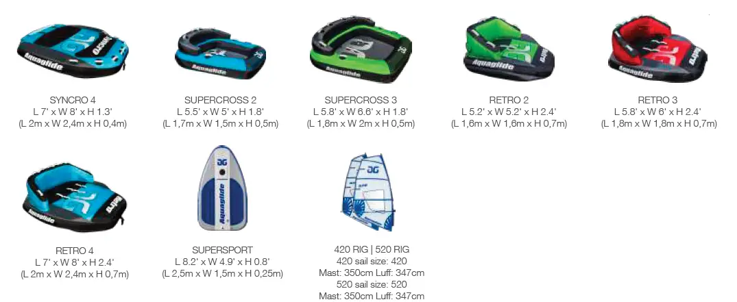 Aquaglide 585220109 Universal Thunderdome 14