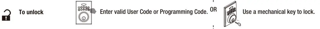 Schlage Control Smart Deadbolt - HOW TO UNLOCK