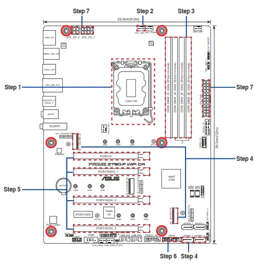 ASUS Prime Z790-P WIFI D4 Motherboard