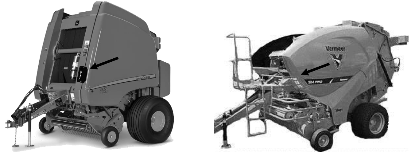 HARVEST TEC 300RB Moisture Only Kit for Round Balers - 3