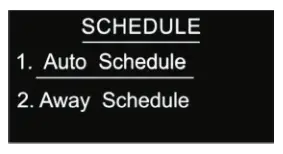 namron 4512744 Thermostat Touch Z-Wave 16A - Time Setting 1
