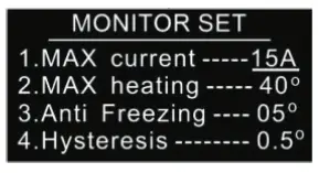namron 4512744 Thermostat Touch Z-Wave 16A - Time Setting 5
