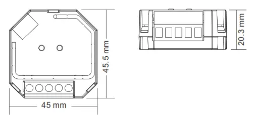 namron Touch Z Wave 16A Thermostat - Namron termostat touch 3