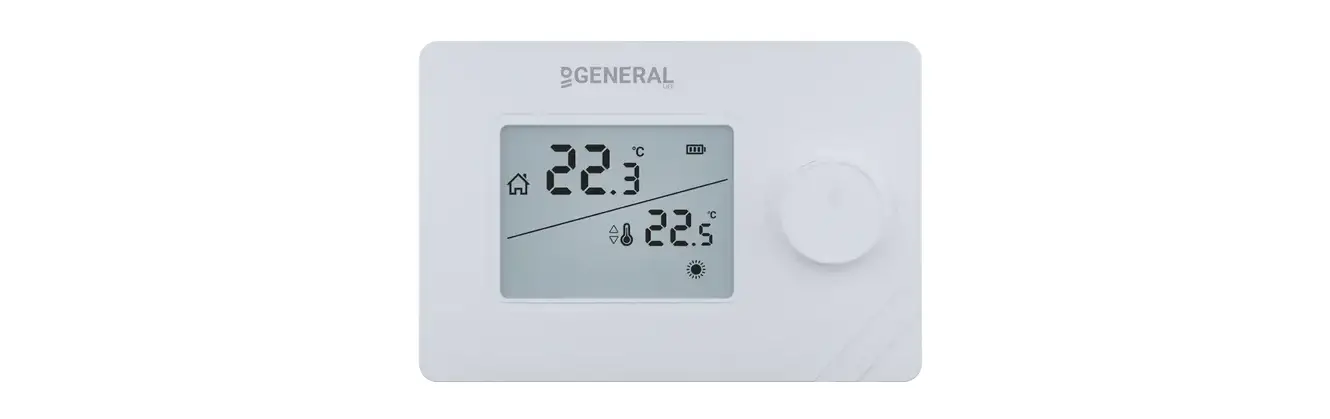 General Life Aruna 302s Wired Room Thermostat User Manual